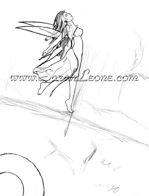 Fall-Fairy-Sketch For Web